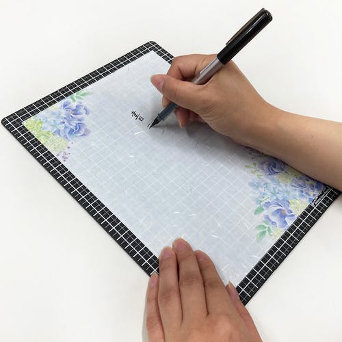 CAINZ-DASH】共栄プラスチック WRITING MAT下敷 B5＋ WMS