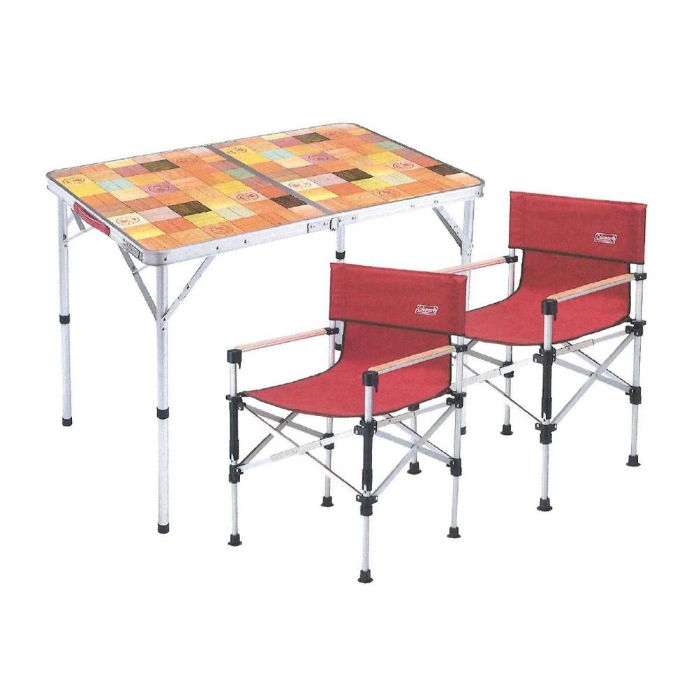 コールマン テーブル ナチュラルモザイクリビングテーブル 140