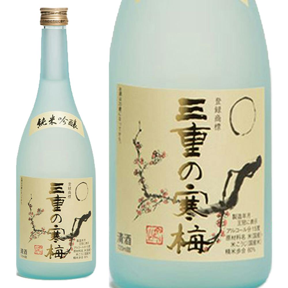 三重県)三重県の寒梅 純米吟醸 720ml【別送品】 | 酒・リカー 通販