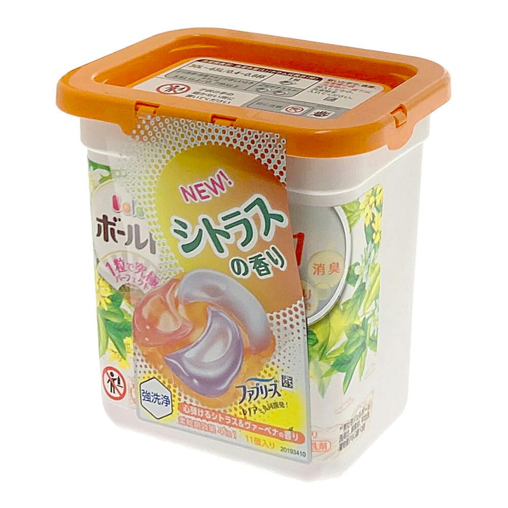 ボールド ジェルボール4D シトラス＆ヴァーベナの香り 本体 11個入