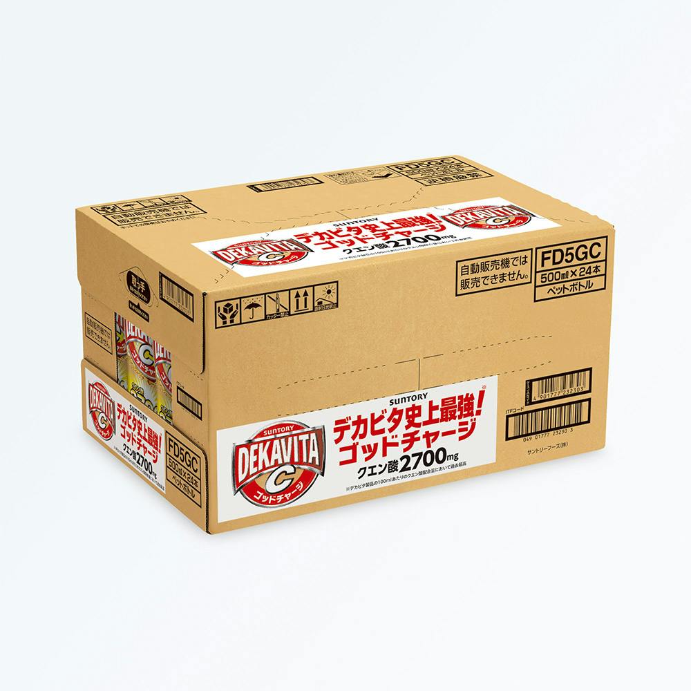 ケース販売】デカビタC ゴッドチャージ 500ml×24本 | 飲料・水・お茶