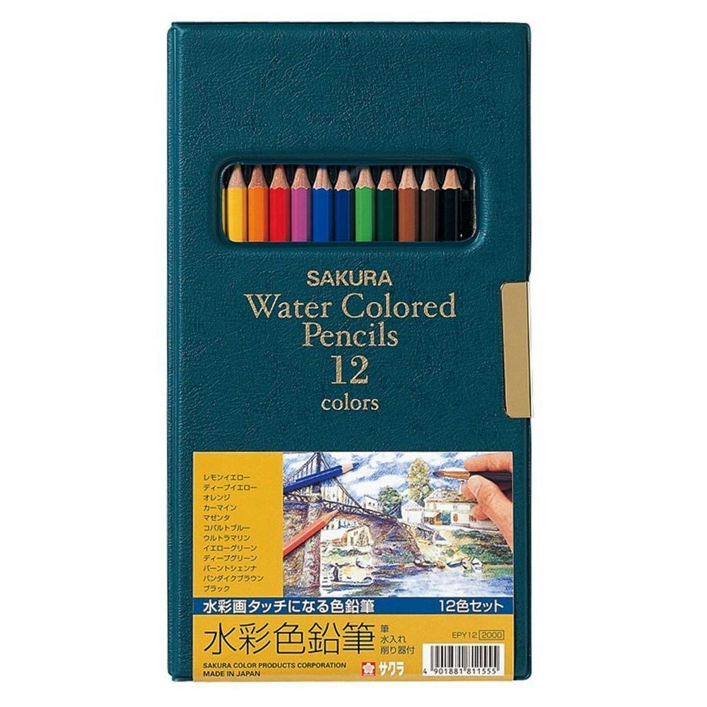 サクラ 水彩色鉛筆12C EPY12 | 文房具・事務用品 通販