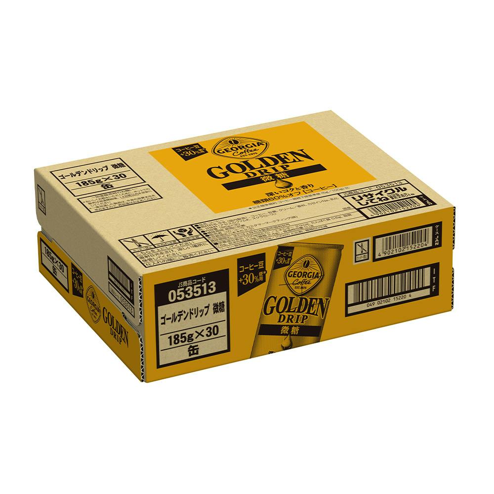 ケース販売】ジョージア ゴールデンドリップ 微糖 6缶×5 | 飲料・水