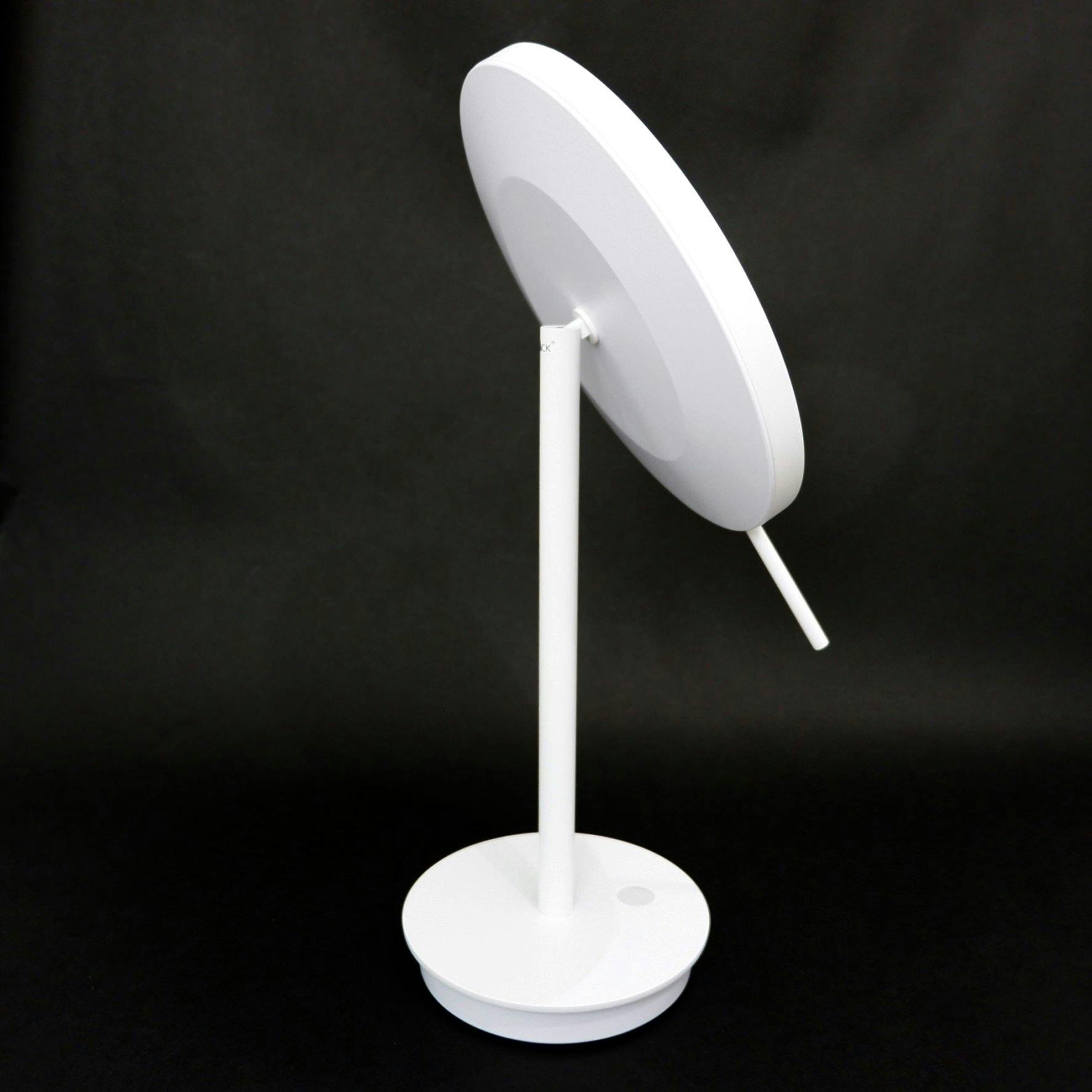 LED メイクアップミラー(X5倍) ホワイト仕上げ｜ZACK 40139 ALONA LED