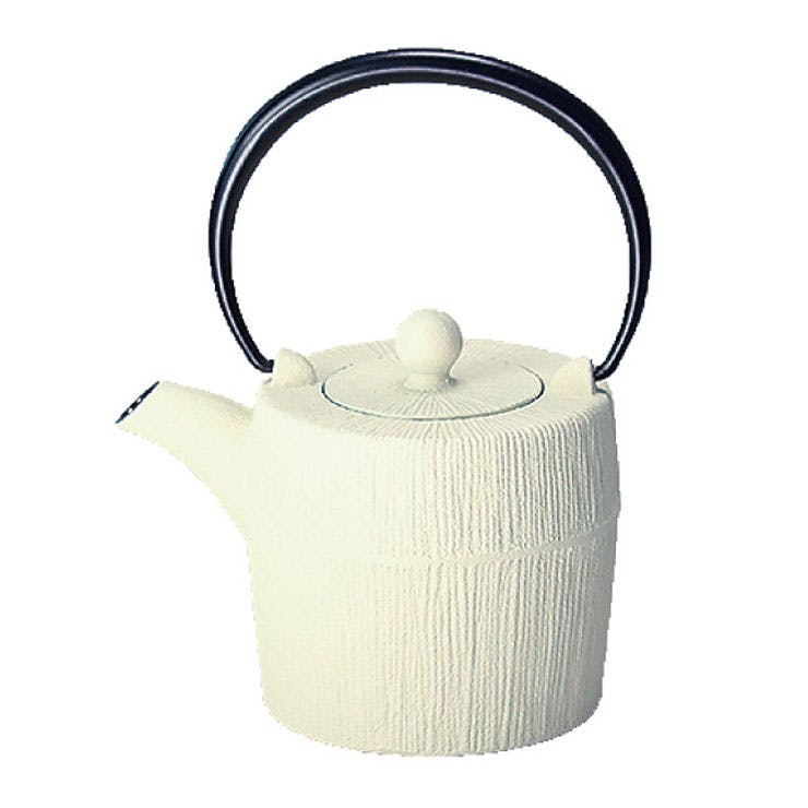 岩鋳 朝日 鉄急須 カラー 450ml 茶こし付き 藍花 南部鉄器【南部鉄瓶