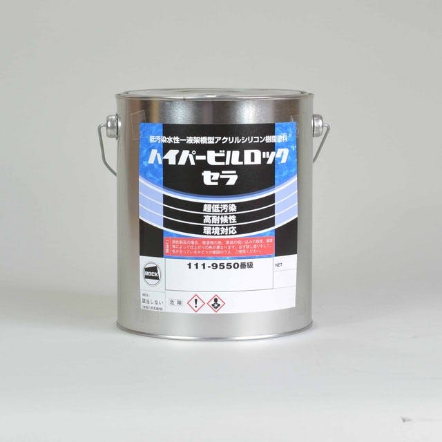 ロックペイント ハイパービルロックセラ RP-320 艶有 3Kg 外壁 水性