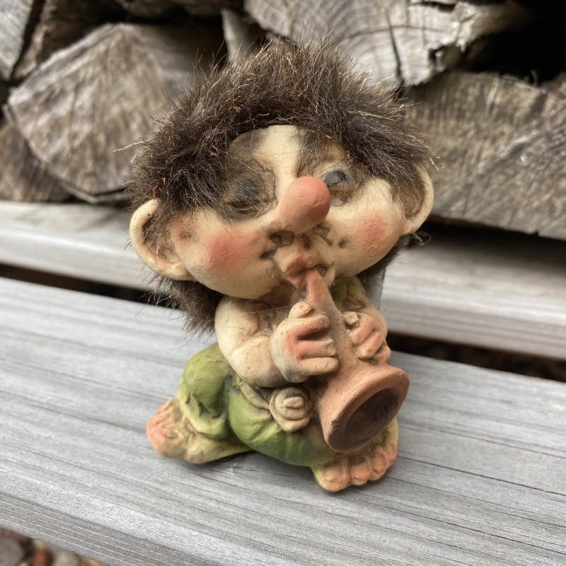 NyForm Troll ホルントロール 人形 北欧妖精 BF038【別送品