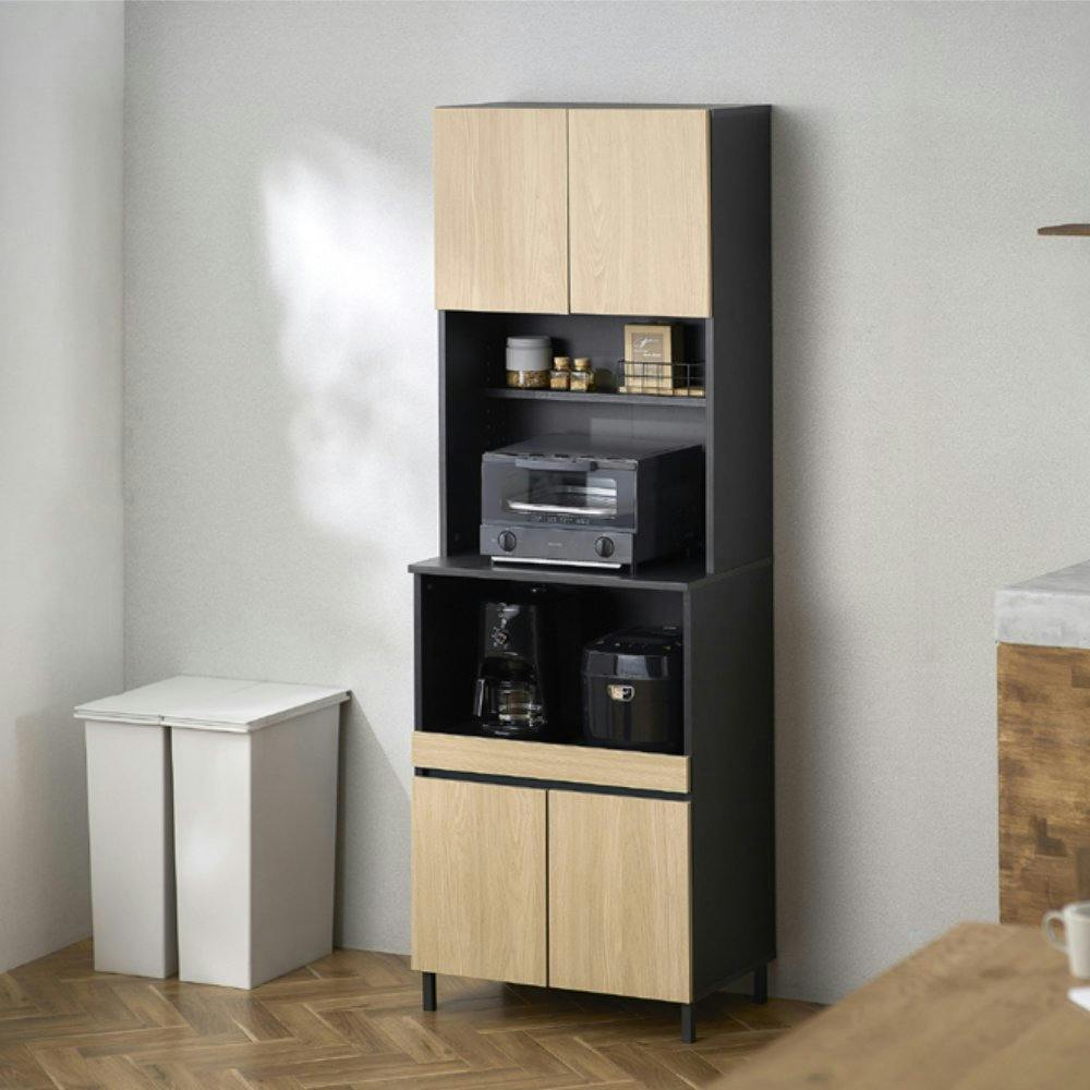 送料込 フラマン (FLAMANT)のキャビネット 上下分解可能 送料込