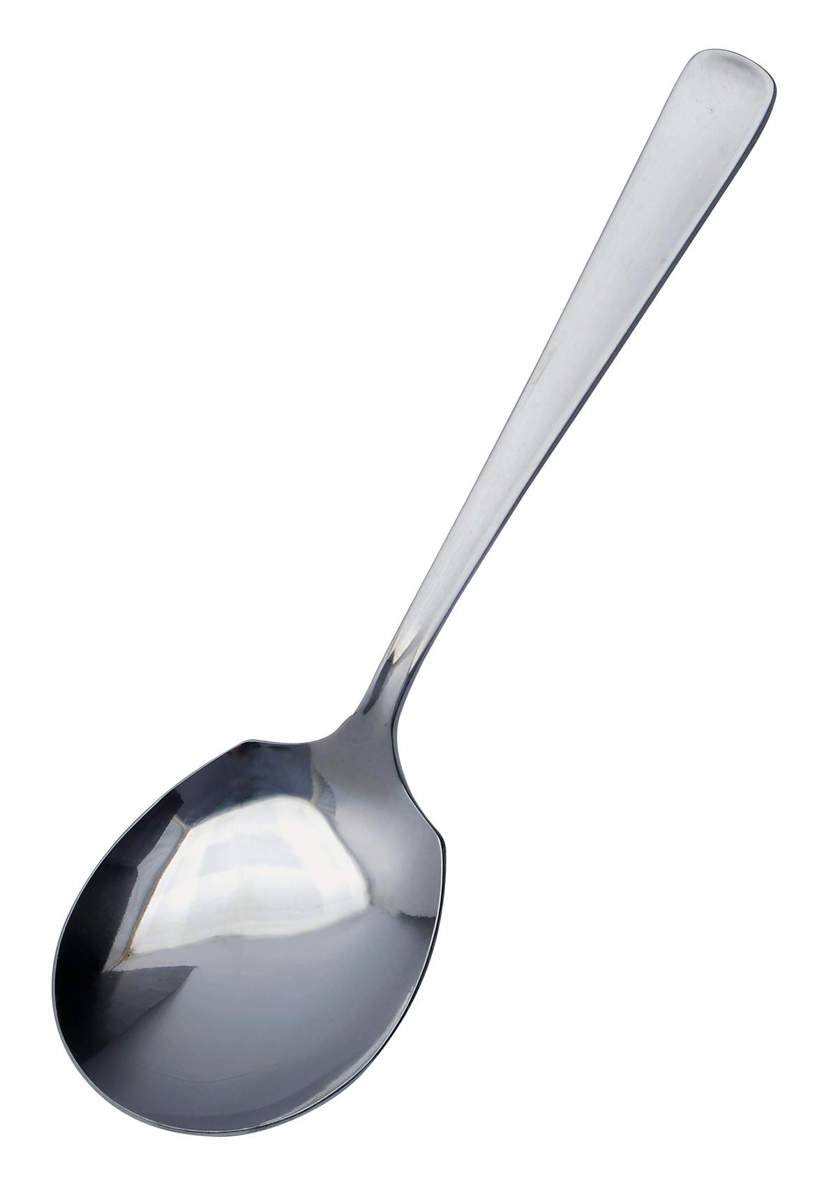 日本製 18-0 ライラック サービススプーン ステンレス製 食洗機対応