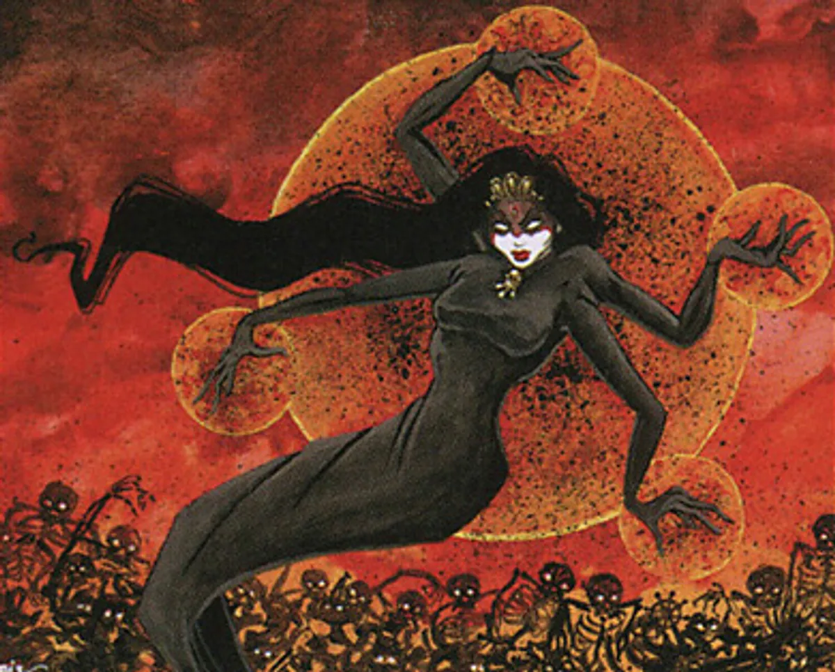 アーティストプルーフCoffin foil Queen MTG