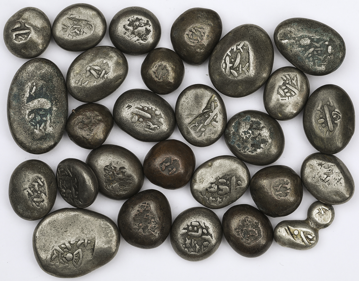 享保豆板銀 3ヶセット… No.3 享保豆板銀 3ヶセット… No.3 享保豆板銀 3