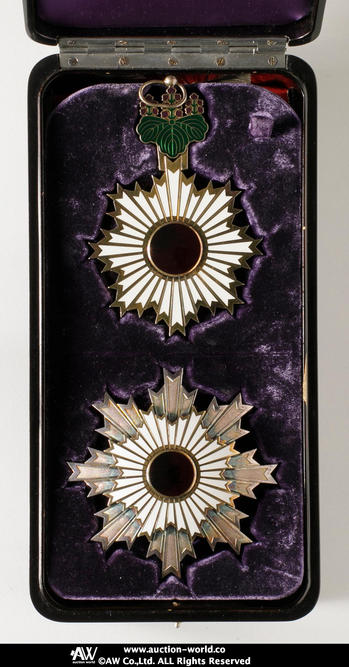 ◇極希少 大正時代！サムライ商会横浜 第1次世界大戦終結記念 銀製勲章