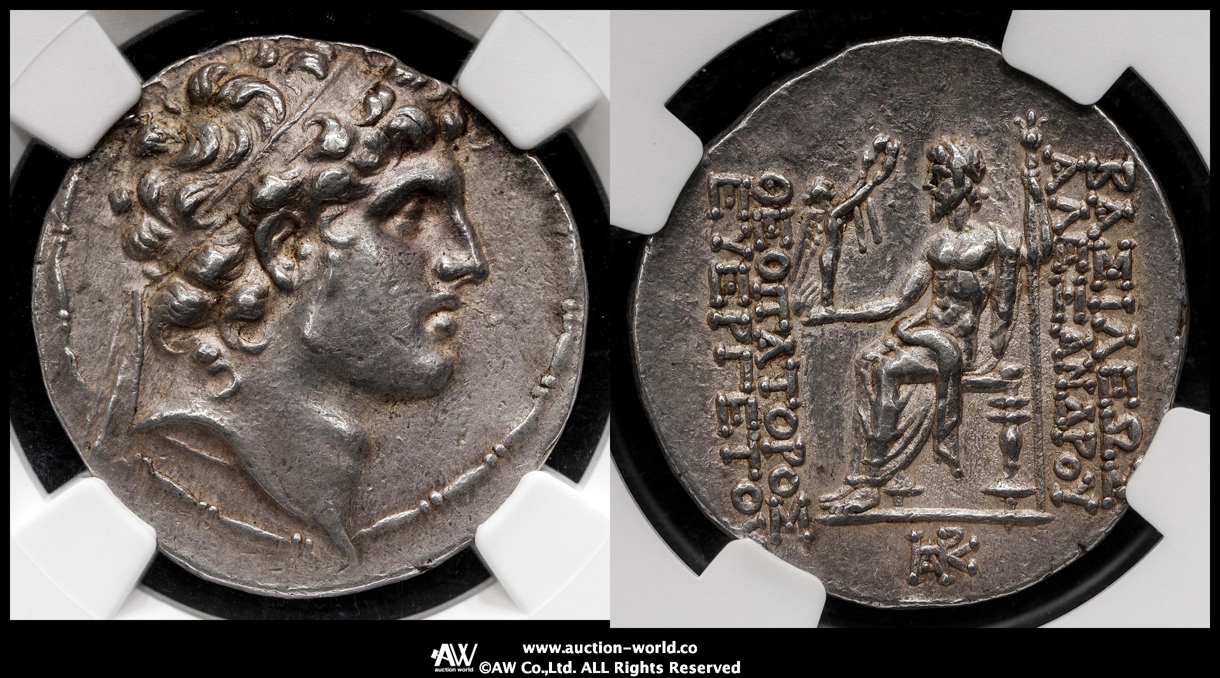 貨幣博物館 | Seleucid Kingdom セレウコス朝シリア AR Tetradrachm