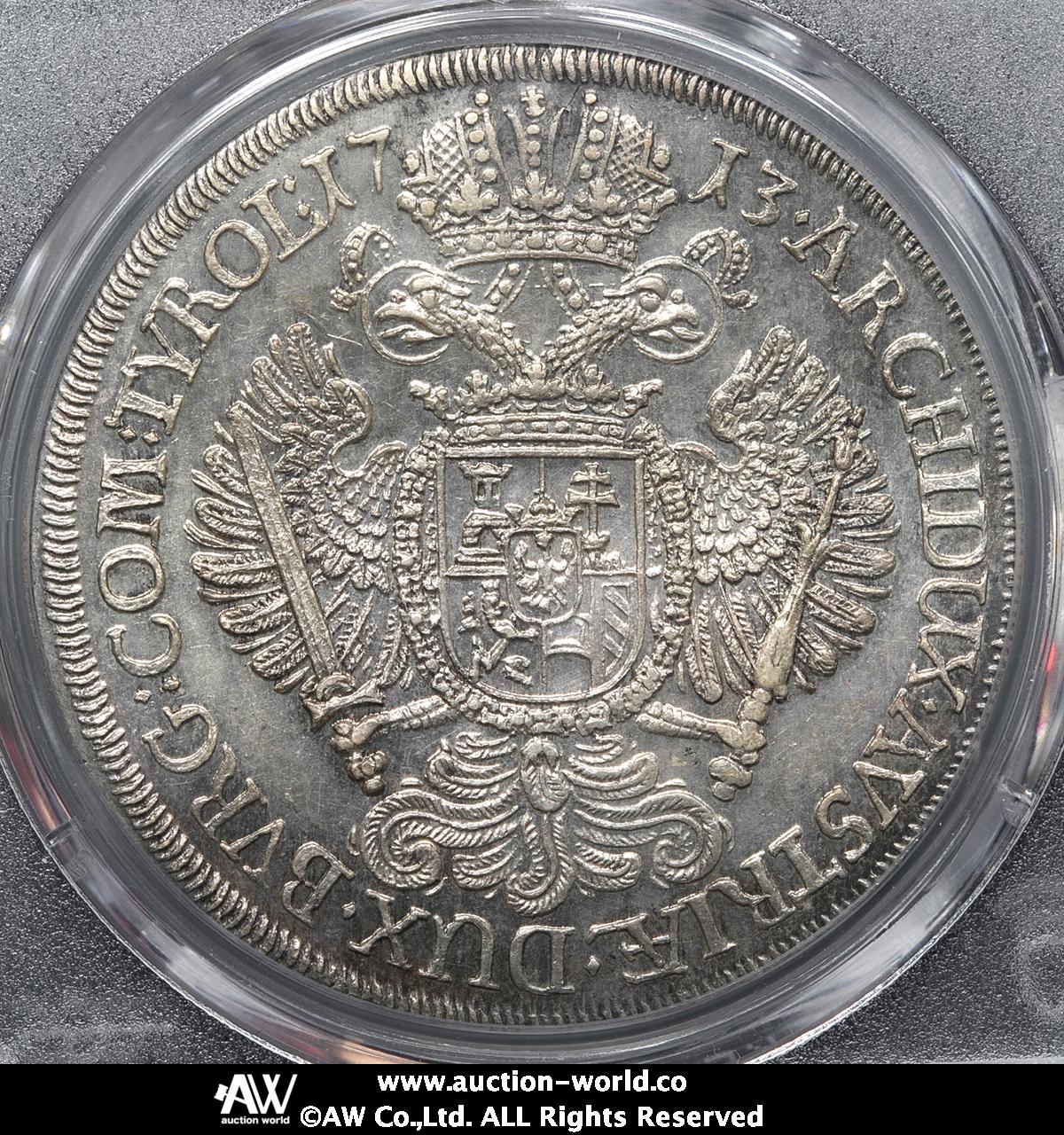 貨幣博物館 | HOUSE OF HABSBURG Karl VI カール6世（1711~40） Taler