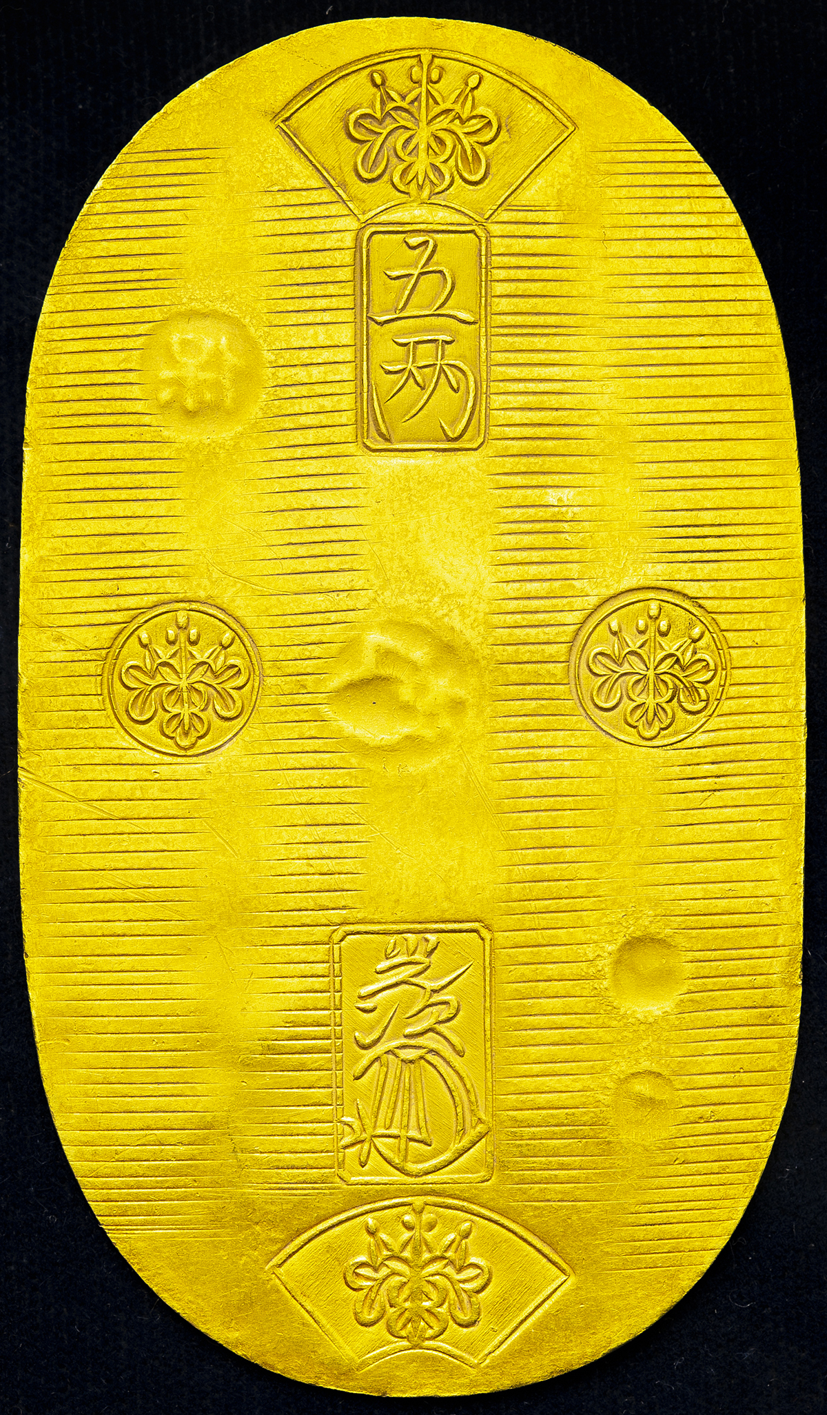 貨幣博物館 | 日本 天保五両判金 Tenpo 5Ryou-ban-kin 天保8年~天保14