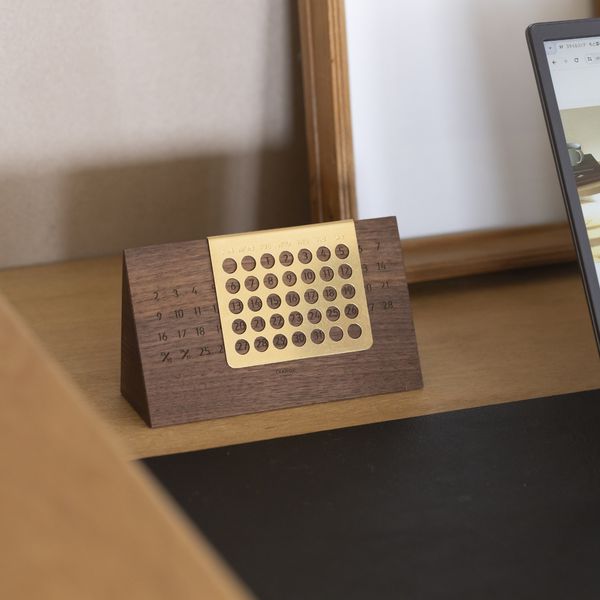 DULTON Dorado アンティーク調デスクトップカレンダー DULTON Dorado