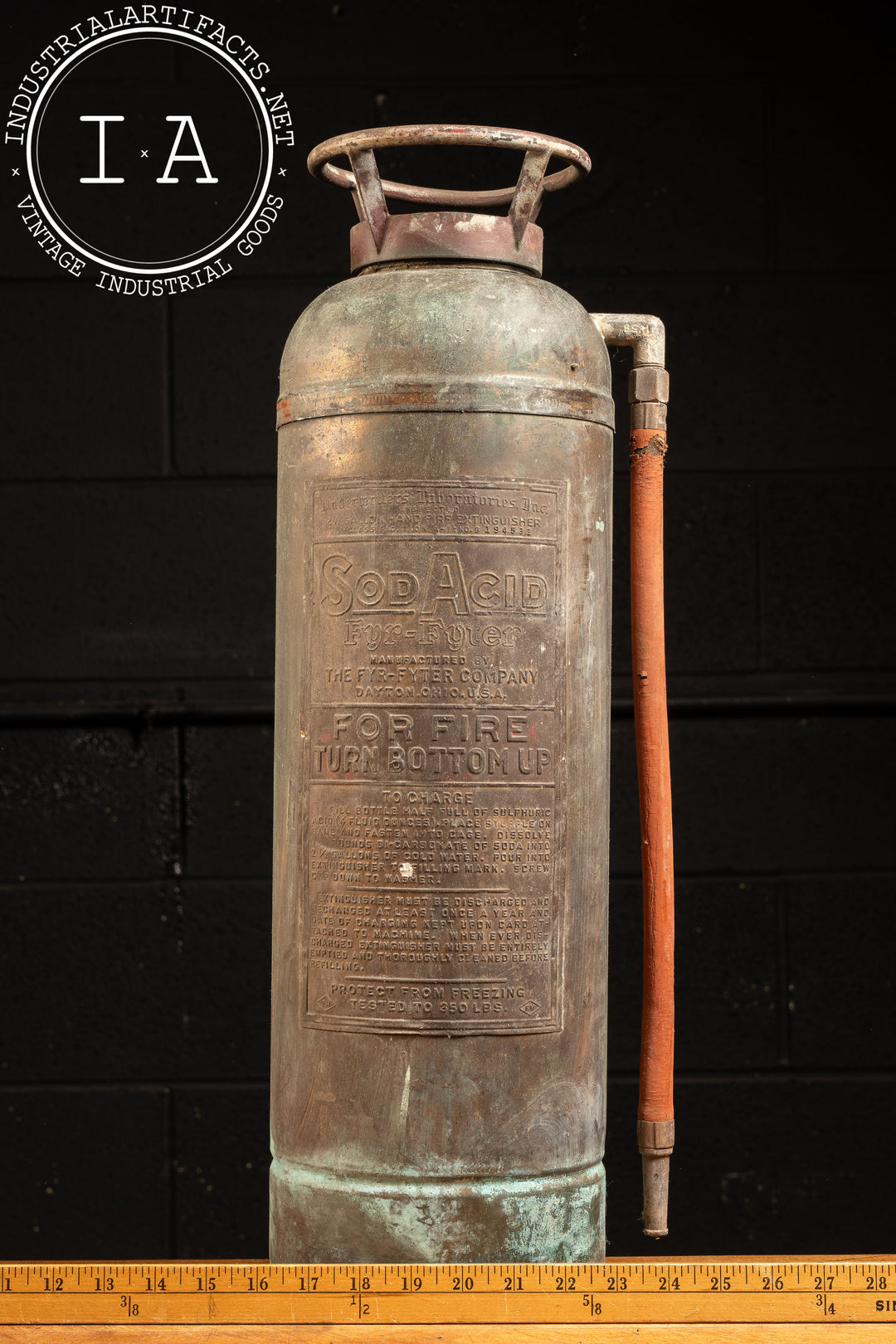 Antique Sod-Acid Fire Extiguisher – Industrial Artifacts