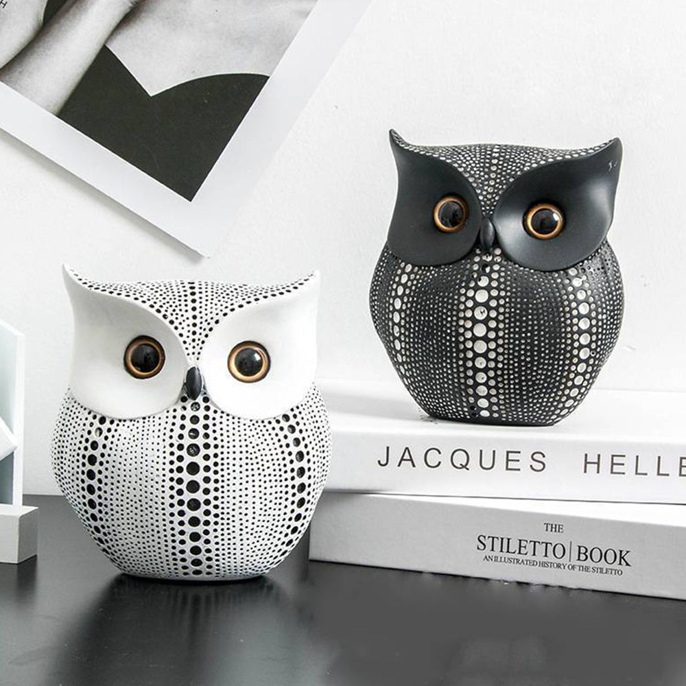 INDOORPLUS公式 |置物 水玉模様 フクロウ 北欧風 – Indoorplus