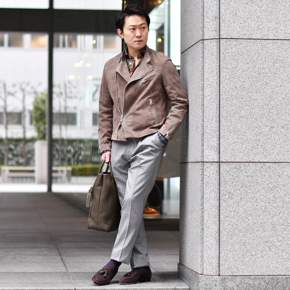 ハードさナシの大人レザースタイル！Cinquanta【チンクアンタ