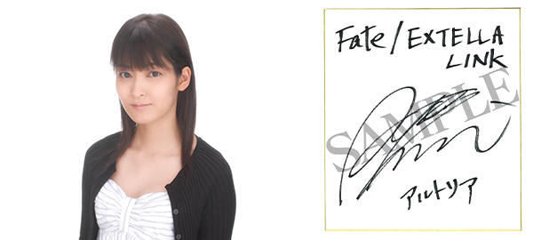 プリズムコネクト セイバー 川澄綾子直筆サイン プリズムコネクト