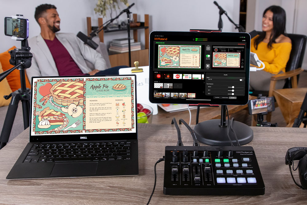 新製品 Roland ライブストリーミングシステム「VRC-01」のご注文受付中