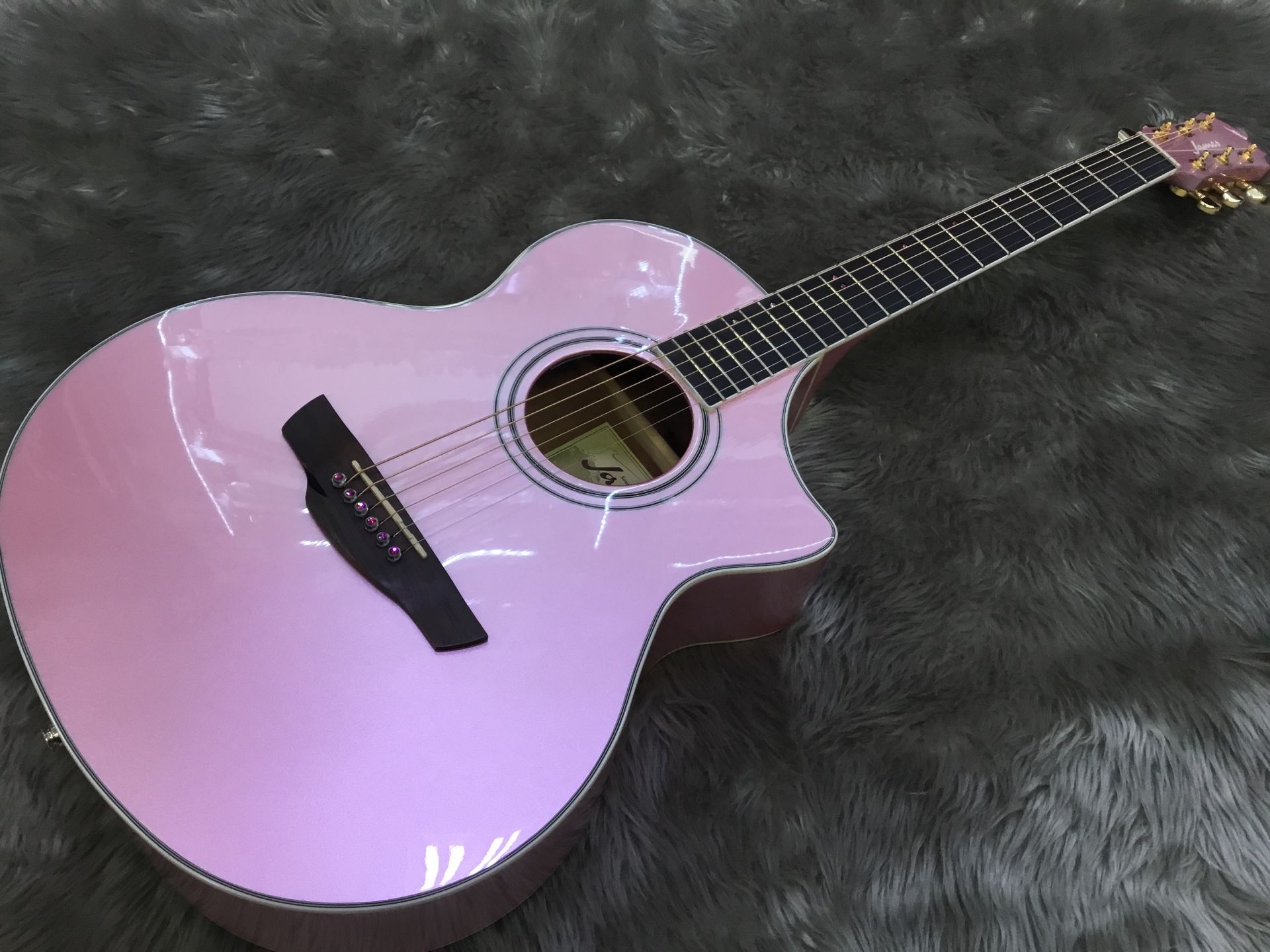 アコースティックギター】J-400AC/SPC 女子力高め!! キラキラな