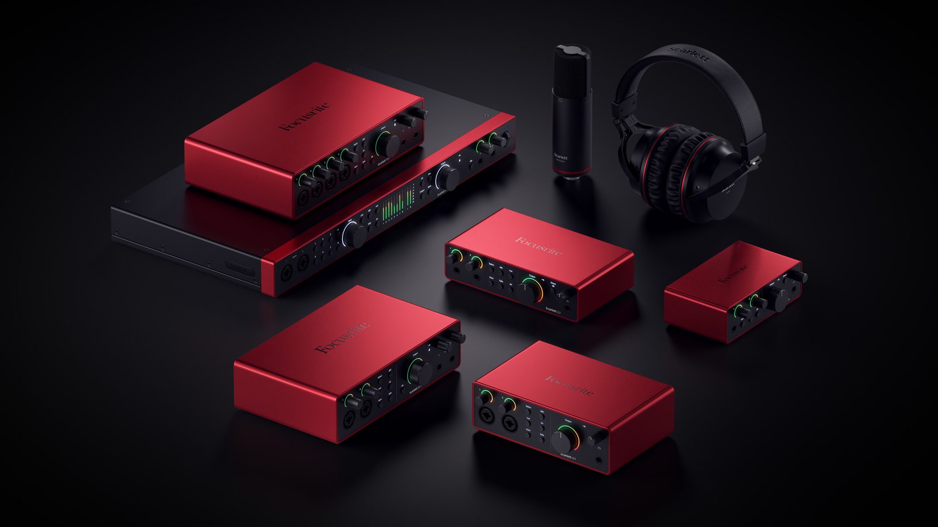 Focusrite Scarlett シリーズにマルチチャンネルモデルが登場