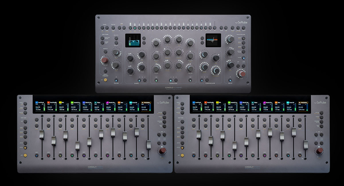 Softube Console 1 Fader Mk III | アナログフィールを追求したDAW
