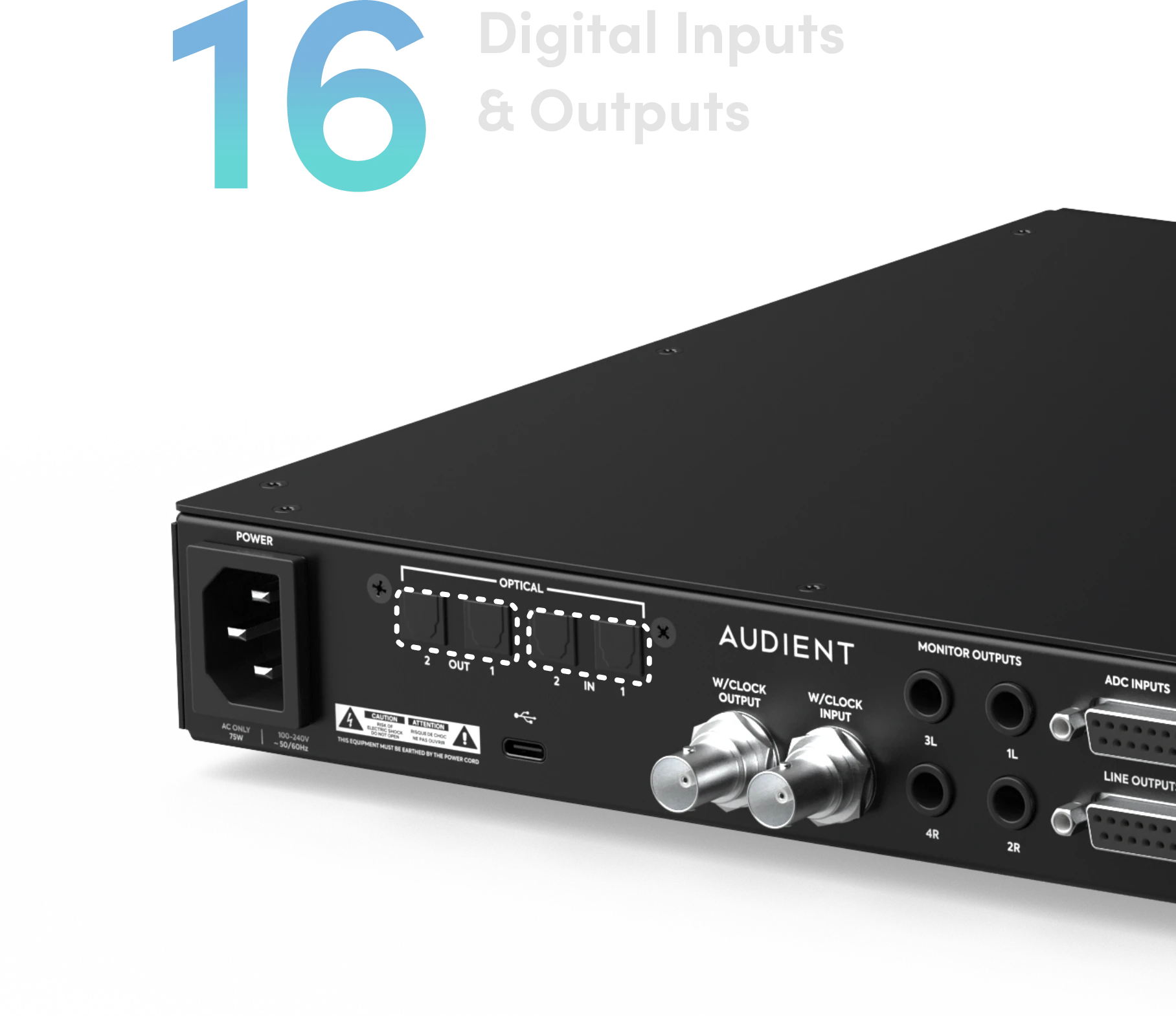 Audient iD48 | 24in / 32 out 高品位フラッグシップ USB-C オーディオ