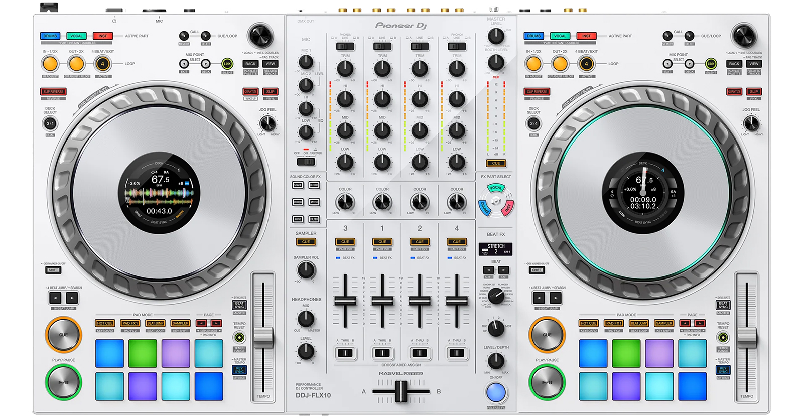 Pioneer DJ DDJ-FLX10 | マッシュアップ演奏を可能にする機能を搭載