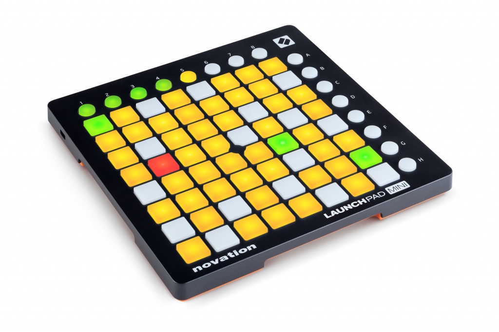 コンパクトなパフォーマンス・コントローラ Novation Launchpad Mini
