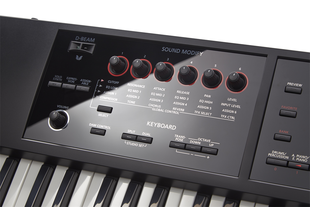 人気ワークステーション・シンセに待望の76鍵モデル登場！ Roland FA