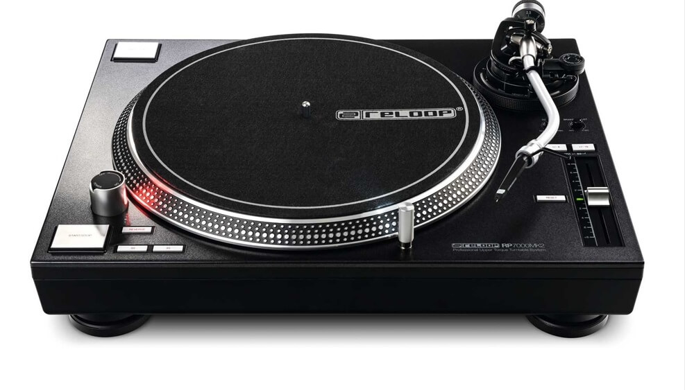 本格クラブ仕様のプロフェッショナルDJターンテーブル Reloop RP-7000