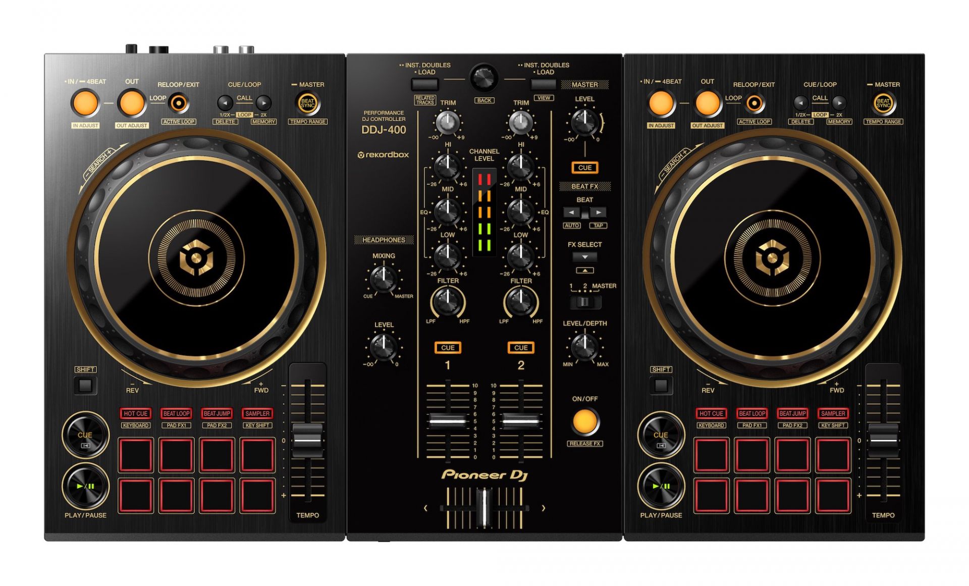 Pioneer DJ DDJ-400 | rekordbox dj 専用2チャンネルDJコントローラー