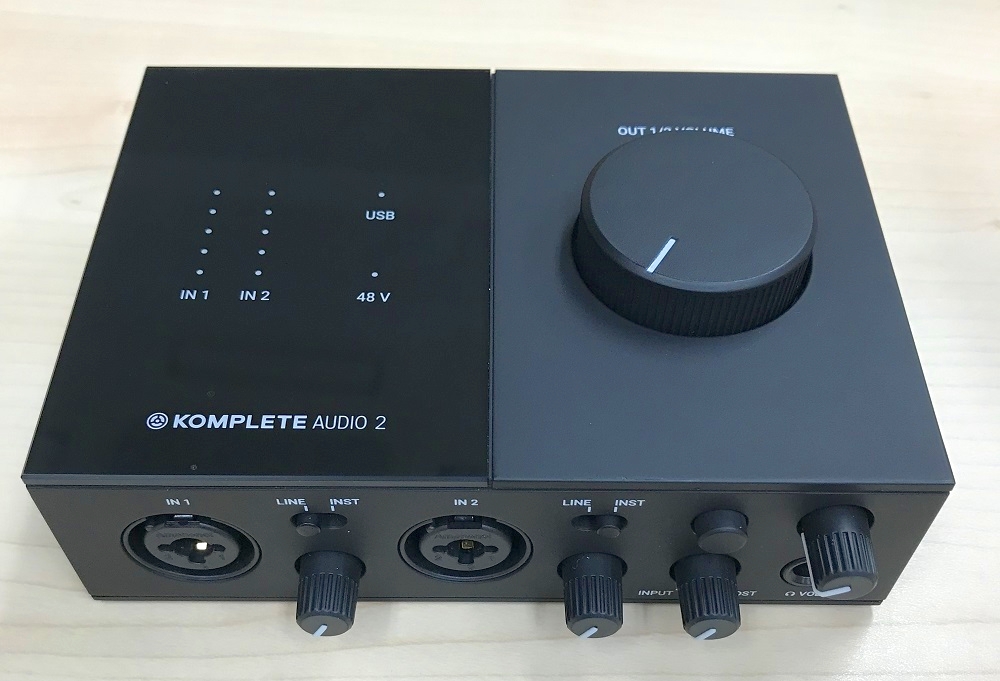 Native Instruments KOMPLETE AUDIO 1 / 2 | コンパクトなオーディオ