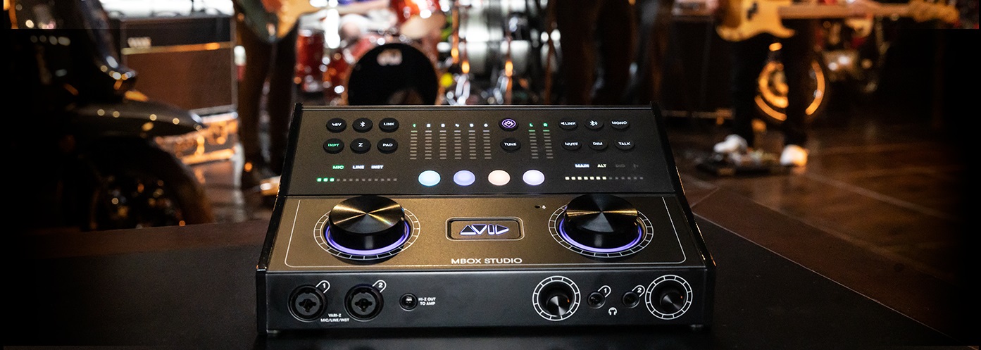AVID MBOX Studio | 24ビット192kHz対応の 21 x 22 オーディオ