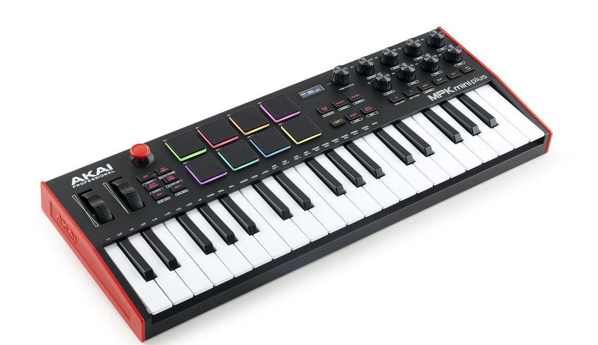 AKAI MPK mini plus | ポリフォニック・64ステップ・シーケンサー搭載