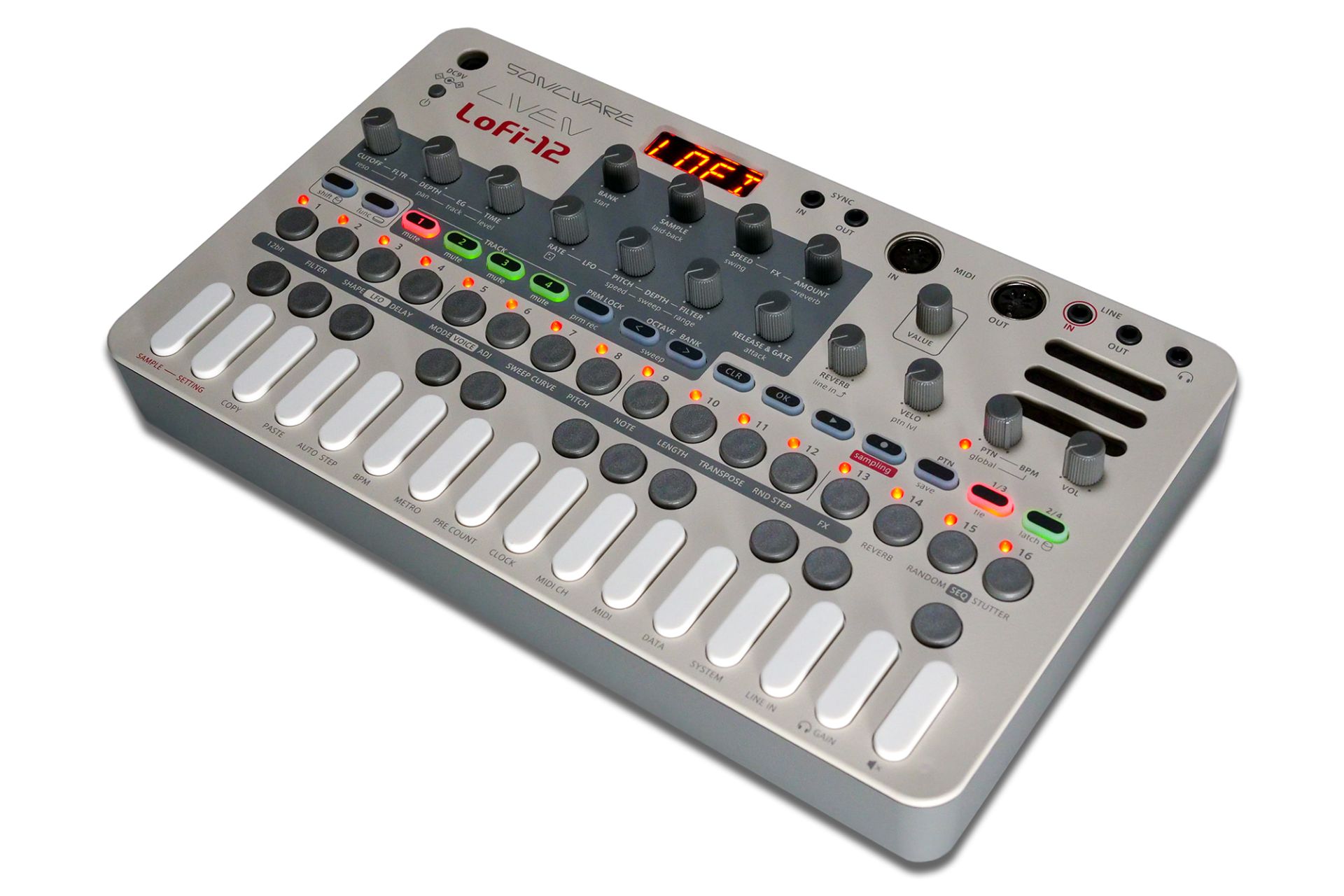 SONICWARE LIVEN Lofi-12 | レトロ・ローファイ・サンプラー