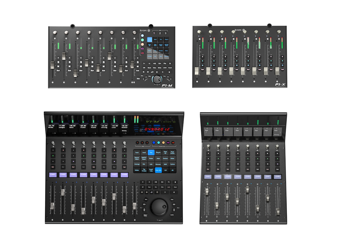 iCon Pro Audio P1-M / V1-M シリーズ | マルチフェーダータイプの
