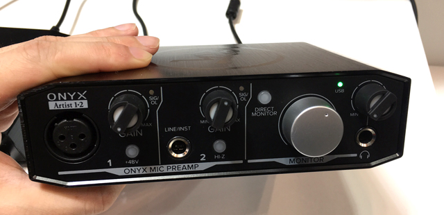Mackie Onyx USBインターフェース登場！クラス最大ヘッドルームと超低