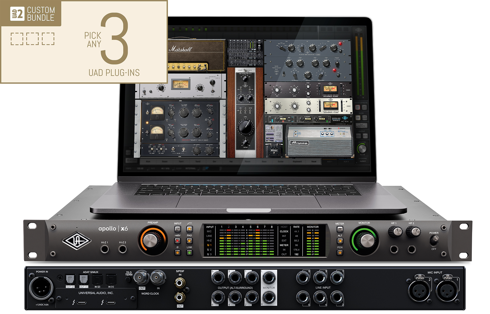 Universal Audio Apollo X Custom / Apollo X Ultimate | UADプラグ