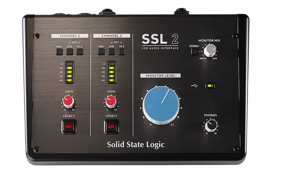 Solid State Logic ( SSL ) SSL 2 / SSL 2+ | 同社初の小型オーディオ