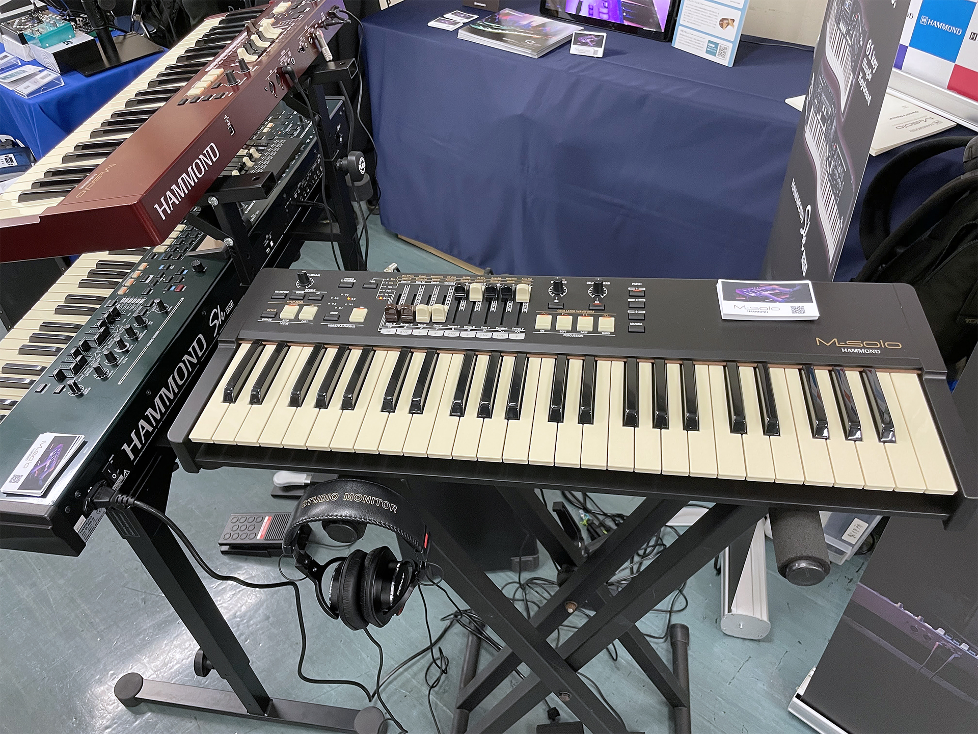 HAMMOND M-solo | 憧れのハモンドが小型に！3.6kgとハモンド史上最少