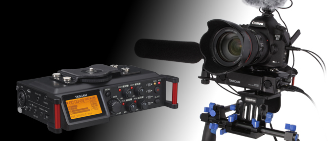 TASCAM「DR-70D」「DR-60DMKII」発表 | 一眼レフやビデオカメラでの