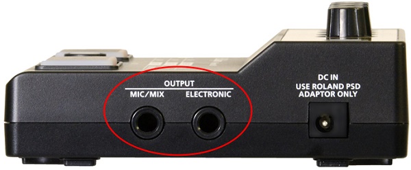 ROLAND EC-10M カホン用エフェクター マイク プロセッサー Roland EC