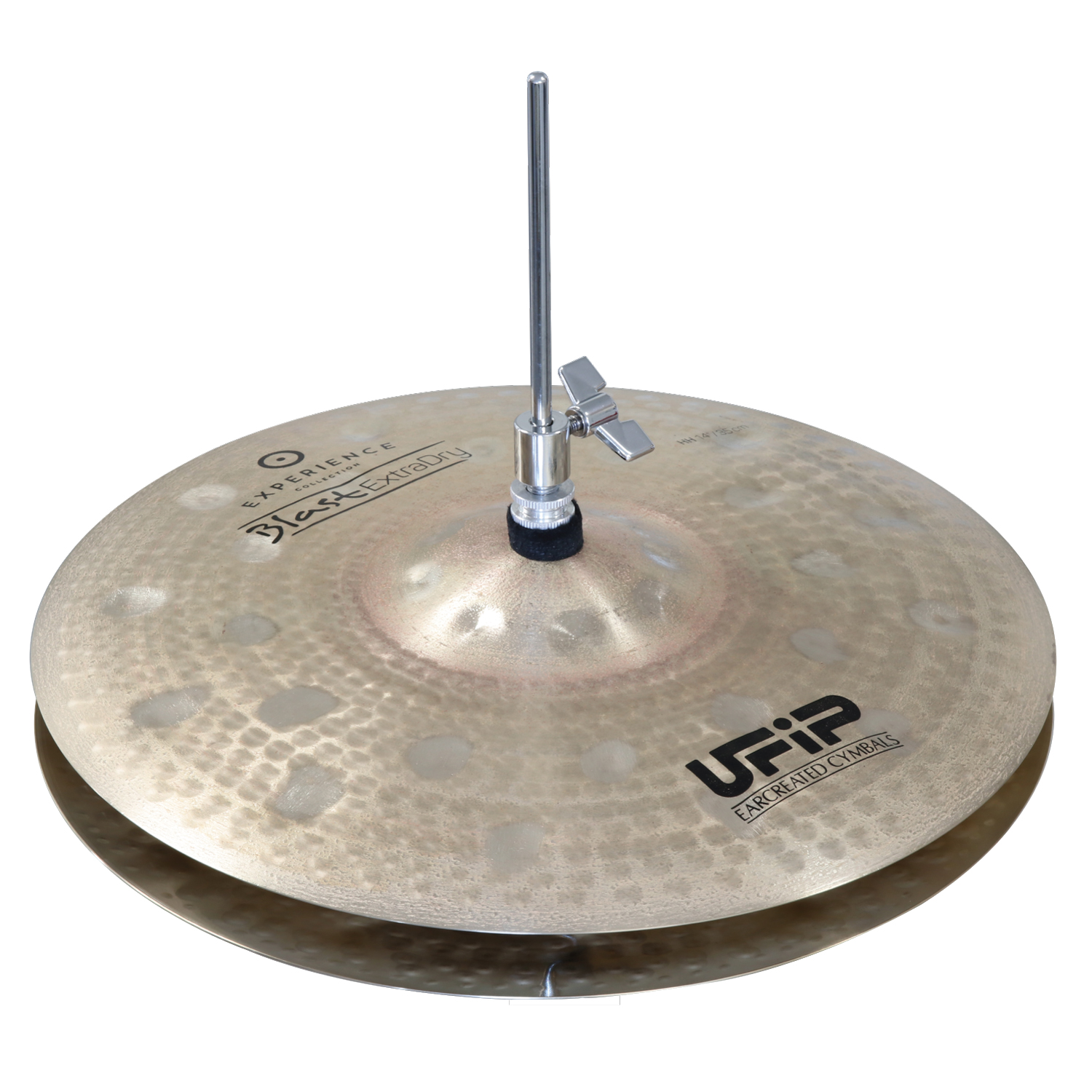 シンバル】-UFiP-ハイハットシンバル2種類、チャイナシンバル1種類新