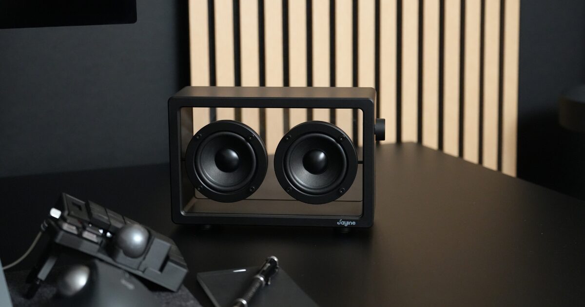 JAYINE 透明スピーカーレビュー：まさか1万円台でこんなおしゃれな