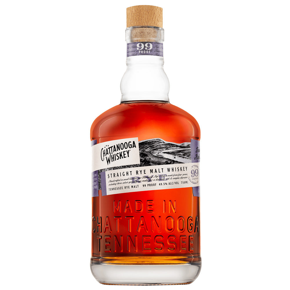 Chattanooga Whiskey 99 Rye: Tennessee Rye Malt – InternetWines.com