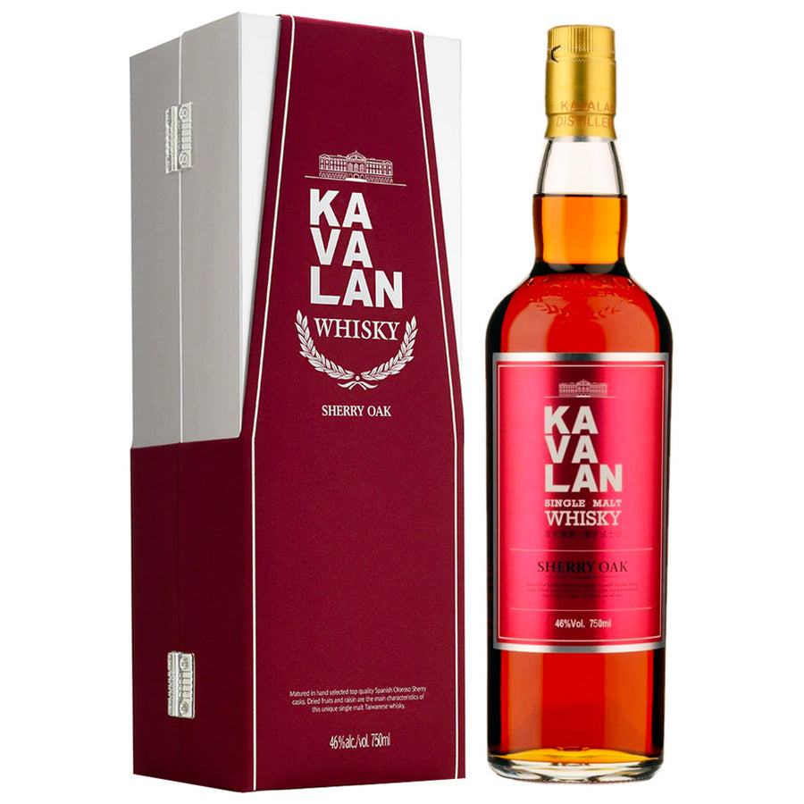 Kavalan Sherry Oak Single Malt Whisky – InternetWines.com