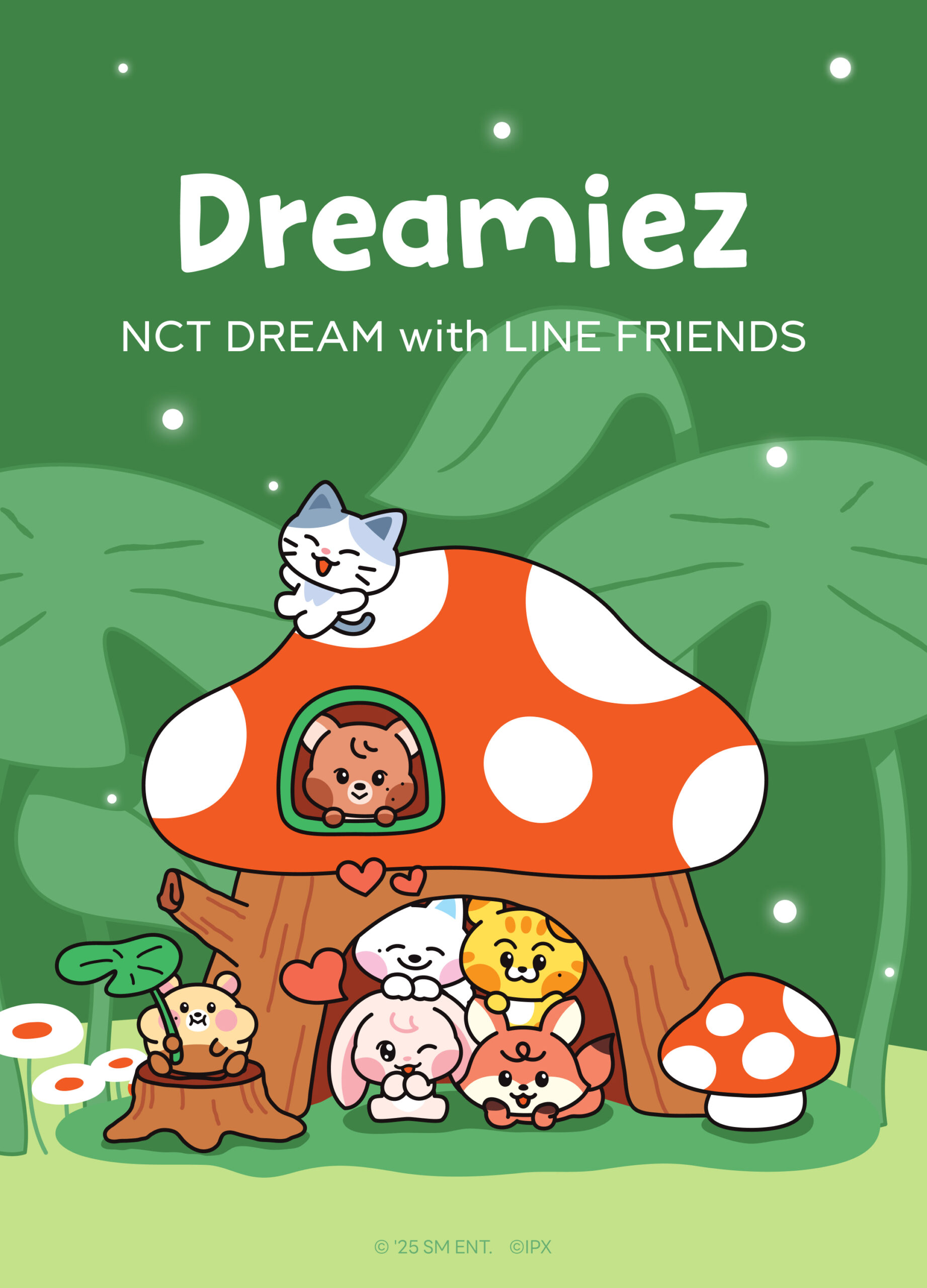 NCTzen必見！NCT DREAMとの公式コラボキャラクター「Dreamiez」発売